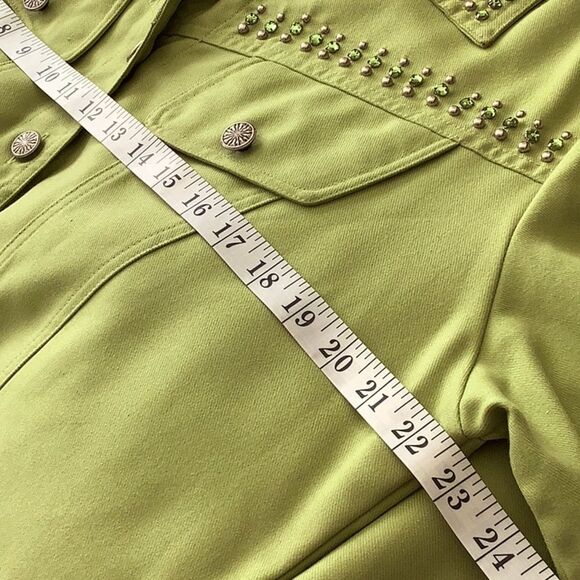 Gordon & James Cowgirl Studded Bling Western Jean Jacket Style - Picture 7 of 8